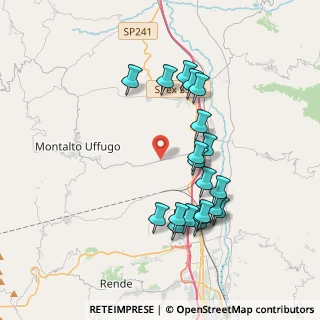 Mappa Via B. Telesio, 87046 Montalto Uffugo CS, Italia (3.9675)