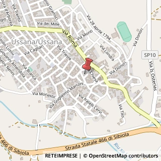 Mappa Piazza Municipio, 1, 09020 Ussana, Cagliari (Sardegna)