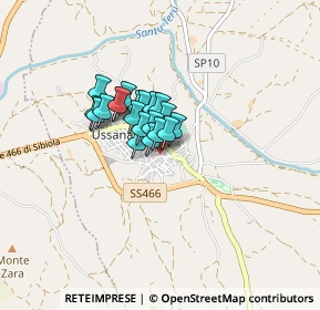 Mappa Via Municipio, 09020 Ussana CA, Italia (0.5055)