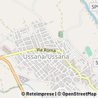 Mapa Ussana