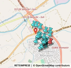 Mappa SS 466 di Sibiola, 09023 Monastir CA, Italia (0.37037)