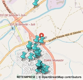 Mappa Via Cannas, 09023 Monastir CA, Italia (0.624)