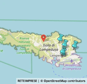 Mappa GH8R+H2, 92010 Lampedusa e Linosa AG, Italia (2.366)