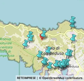 Mappa GH8R+H2, 92010 Lampedusa e Linosa AG, Italia (1.45909)