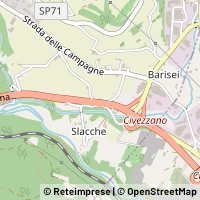 地図 Civezzano