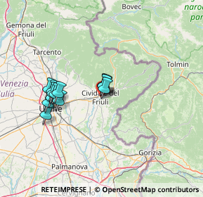 Mappa Via Europa, 33043 Cividale del Friuli UD, Italia (11.27923)