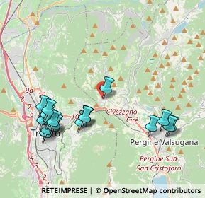 Mappa Via Roma, 38045 Civezzano TN, Italia (4.3025)