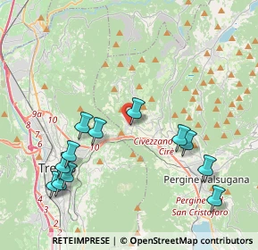 Mappa Via Roma, 38045 Civezzano TN, Italia (4.4475)