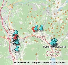 Mappa Via Roma, 38045 Civezzano TN, Italia (4.67316)