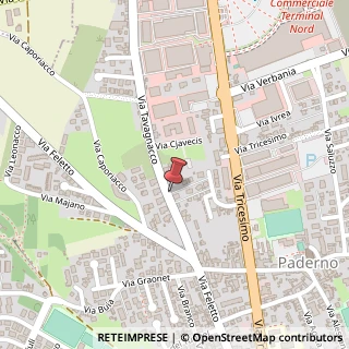 Mappa Via Tavagnacco, 31, 33100 Udine, Udine (Friuli-Venezia Giulia)