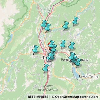 Mappa Via alla Formigheta, 38100 Trento TN, Italia (6.25706)