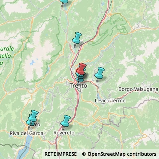 Mappa Via alla Formigheta, 38100 Trento TN, Italia (28.81706)