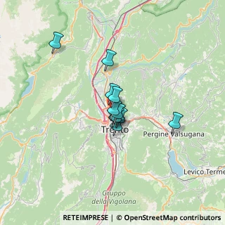 Mappa Salita Vittorio Largaiolli, 38121 Trento TN, Italia (4.02455)
