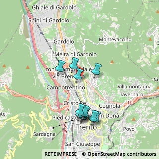 Mappa Salita Vittorio Largaiolli, 38121 Trento TN, Italia (1.8075)