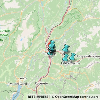 Mappa Salita Vittorio Largaiolli, 38121 Trento TN, Italia (5.98)