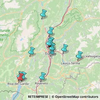 Mappa Salita Vittorio Largaiolli, 38121 Trento TN, Italia (14.225)