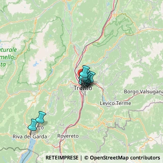 Mappa Via Antonio Pranzelores, 38100 Trento TN, Italia (7.23818)