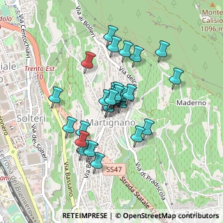 Mappa Via don Leone Serafini, 38121 Trento TN, Italia (0.32143)