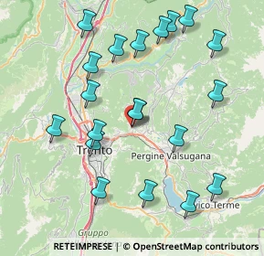 Mappa Via Milana, 38045 Civezzano TN, Italia (8.3625)