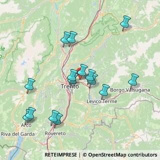 Mappa Civezzano, 38045 Civezzano TN, Italia (16.03267)