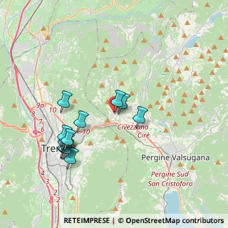 Mappa Civezzano, 38045 Civezzano TN, Italia (3.76692)
