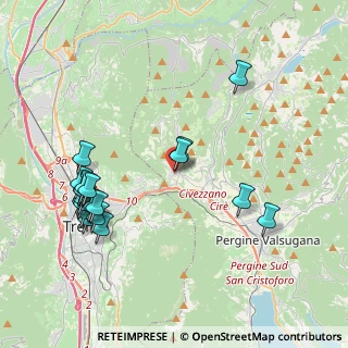 Mappa Civezzano, 38045 Civezzano TN, Italia (4.4435)