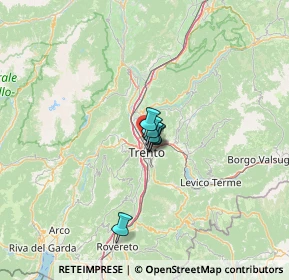 Mappa Via Gemma De Gresti, 38121 Trento TN, Italia (31.72077)