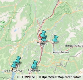 Mappa Via Gemma De Gresti, 38121 Trento TN, Italia (29.26733)