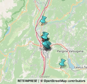 Mappa Via Gemma De Gresti, 38121 Trento TN, Italia (2.96818)