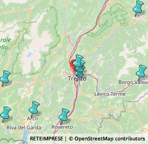 Mappa Via Don Lorenzo Guetti, 38100 Trento TN, Italia (24.23455)