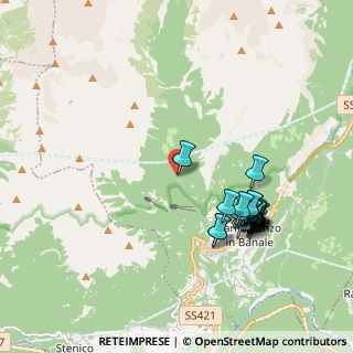 Mappa Localita' Baesa, 38078 San Lorenzo Dorsino TN, Italia (1.98333)