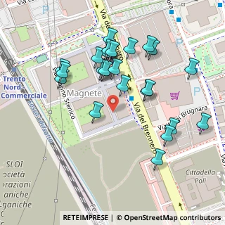 Mappa Passaggio Benvenuto Disertori, 38121 Trento TN, Italia (0.10769)