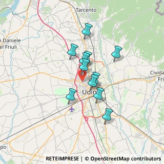 Mappa Università degli Studi di Udine, 33100 Udine UD, Italia (4.98273)