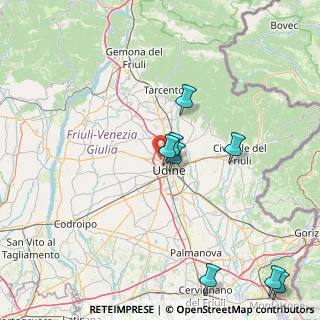 Mappa Università degli Studi di Udine, 33100 Udine UD, Italia (39.98667)