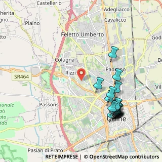 Mappa Università degli Studi di Udine, 33100 Udine UD, Italia (2.319)