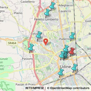 Mappa Università degli Studi di Udine, 33100 Udine UD, Italia (2.34714)
