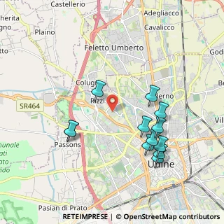 Mappa Università degli Studi di Udine, 33100 Udine UD, Italia (1.94667)