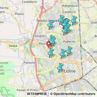 Mappa Università degli Studi di Udine, 33100 Udine UD, Italia (1.75333)