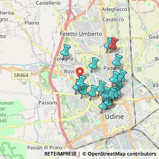 Mappa Università degli Studi di Udine, 33100 Udine UD, Italia (1.6935)