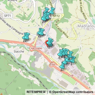 Mappa Via Manfredi, 38057 Pergine Valsugana TN, Italia (0.476)