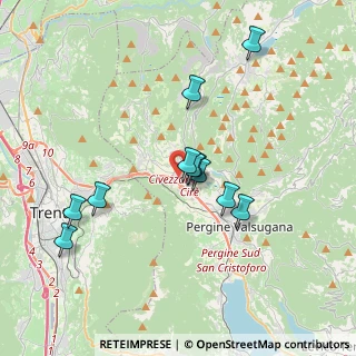 Mappa Via Manfredi, 38057 Pergine Valsugana TN, Italia (3.25364)