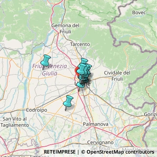 Mappa Via Fagagna, 33100 Udine UD, Italia (4.8575)