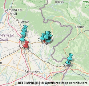Mappa Strada Valeria, 33043 Cividale del Friuli UD, Italia (9.20923)