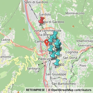 Mappa Via lung'Adige Luigi Braille, 38121 Trento TN, Italia (1.12231)