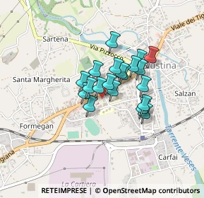 Mappa Via Feltre, 32035 Santa Giustina BL, Italia (0.27)