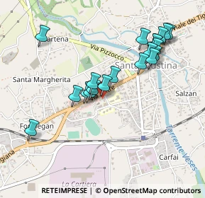 Mappa Via Feltre, 32035 Santa Giustina BL, Italia (0.456)