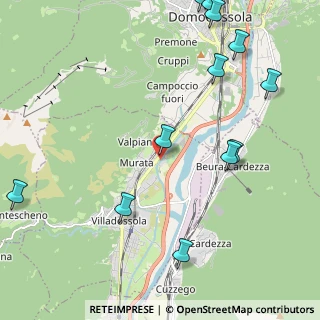 Mappa Via Felino Poscio, 28844 Villadossola VB, Italia (2.87846)