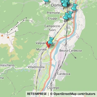 Mappa Via Felino Poscio, 28844 Villadossola VB, Italia (3.61556)