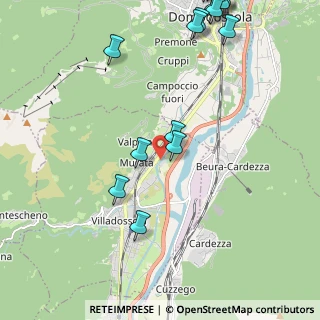 Mappa Via Felino Poscio, 28844 Villadossola VB, Italia (3.2535)