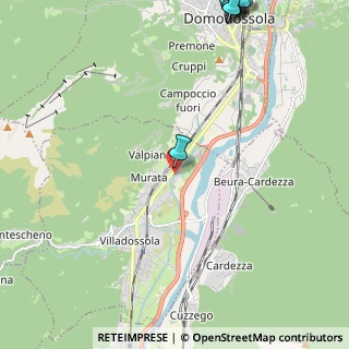 Mappa Via Felino Poscio, 28844 Villadossola VB, Italia (3.71273)